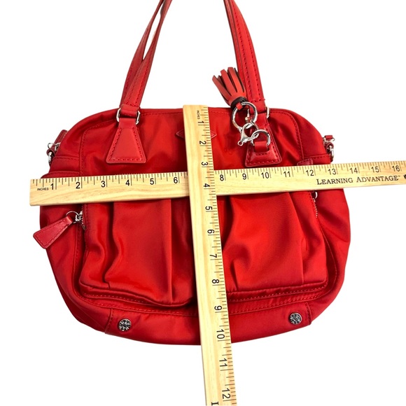 MZ Wallace Shoulder Bag Roxy Bedford Handbag Poppy Red 13 × 10 × 6 - Picture 14 of 16